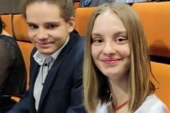 Stypendium Prezesa Rady Ministrów dla Kingi Góreckiej z klasy 3LOA oraz Kamila Kunickiego z klasy 4IP