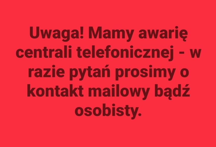 Awaria cenrali