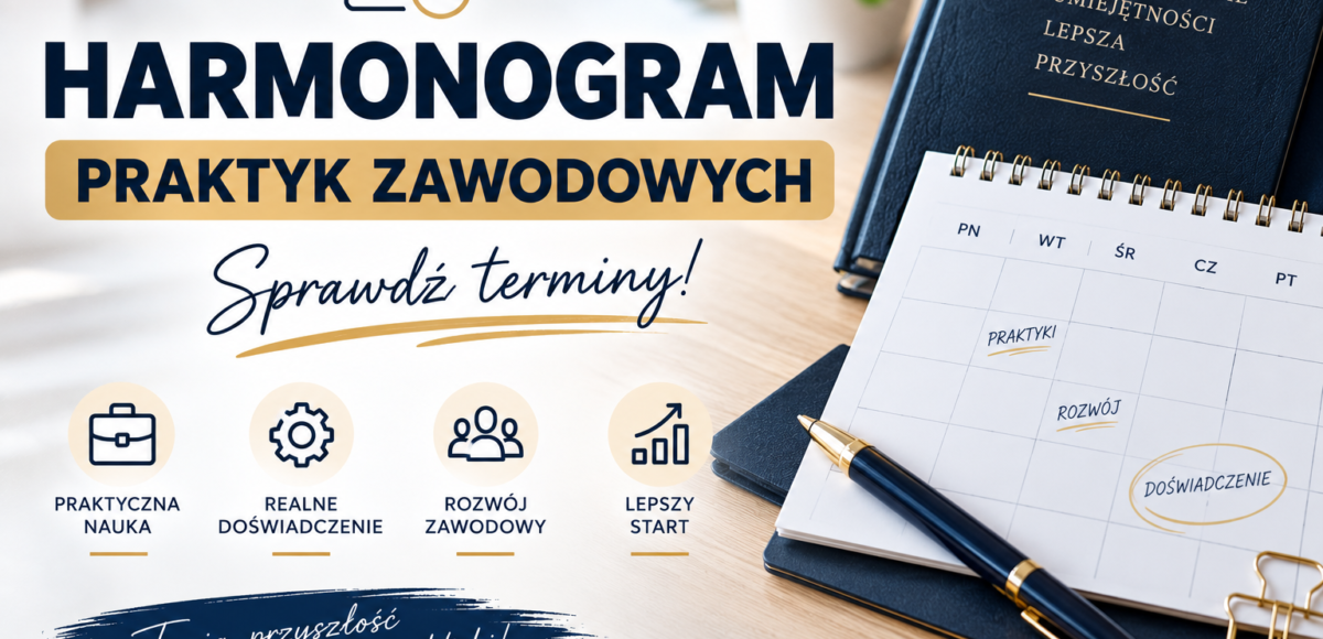 Kafelka harmonogram praktyk zawodowych